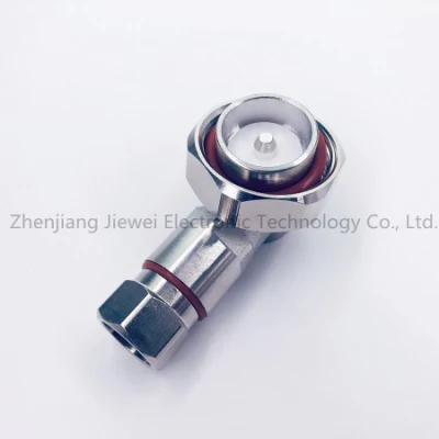 7/16 DIN Conector acodado macho 1/2 Ldf4-50Alimentador Coaxial UN CABLE