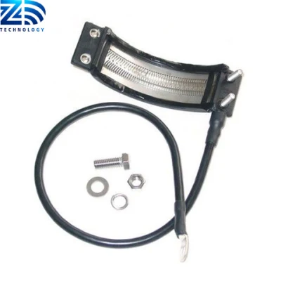 7/8&quot; de Telecomunicaciones por Cable Coaxial Kit de conexión a tierra para la primavera de tirante de la Abrazadera tipo