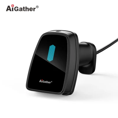 Hot-Sale Wireless 1d con lector de códigos de barras 2D de obturador Global (-9519HD).