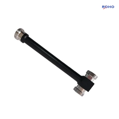 Estación Base de 2 vías de alimentación de forma redonda del divisor de divisor de 698-4000MHz Pim3 160dbc DIN de 7 a 16 Los conectores hembra para amplificador de señal móvil