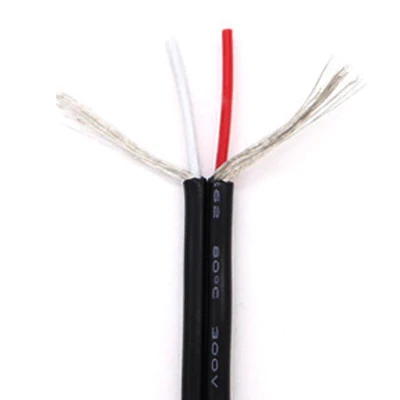 Cable de conexión eléctrica de conductor múltiple aislado OEM UL2562 1,5mm/3mm/5mm Cable coaxial plano resistente al calor