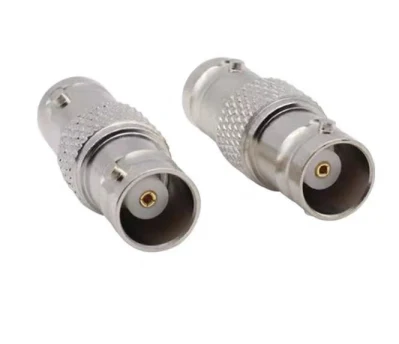 Conector BNC hembra a RCA hembra Adaptador coaxial