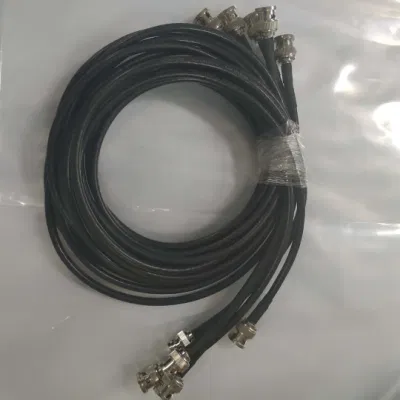 Conector BNC macho a conector macho BNC de prueba de conjunto de cable coaxial RF Cable de Audio y Video