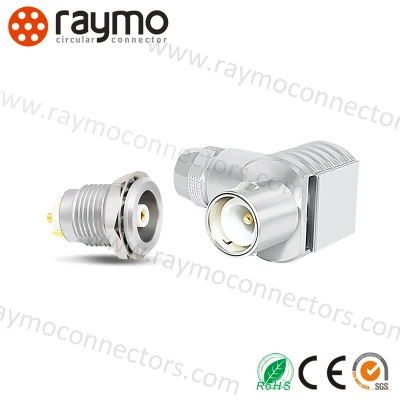 Conector circular de inserción y extracción serie 00 Nim-Camac tipo CD/N 549 Conector coaxial conector fijo