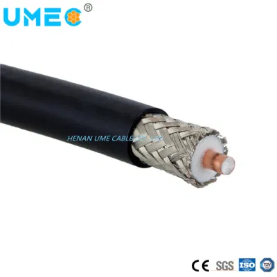 La serie Rg de alta calidad ISO certificado CE cable coaxial RG59 Cable coaxial RG6 Rg8 RG11