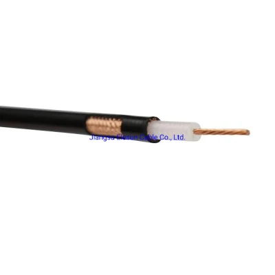 RF Cable coaxial RG58 Cable con enchufe tipo N Conjunto de cables de conector macho para la comunicación de radio