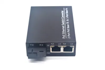 100m Puerto 8 Smart Power Supply Poe Switch