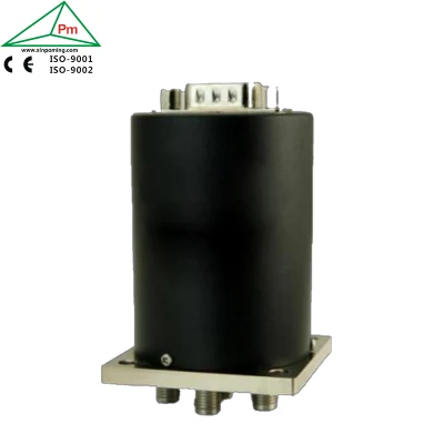 DC-18GHz Sp6t relé electromecánico RF conmutador coxial con conector tipo SMA bloqueo/a prueba de fallos TTL, tensión de actuador, pin opcional