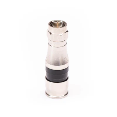 F conector RF coaxial cable coaxial compresión Rg59 RG6 RG11