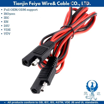  PV H1z2z2 Control de cobre aislado recubierto de PVC sólido flexible Cable eléctrico eléctrico de cable solar de soldadura plana coaxial redonda plana