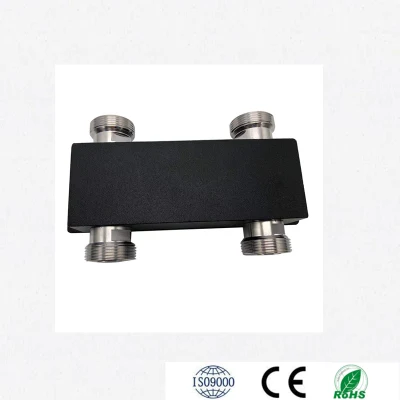 5g combinador de 600-6000RF MHz 2X2 Híbrido híbrido acoplador hembra de 7/16DIN combinador de Builfing Das