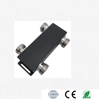 5g combinador de 600-6000RF MHz 2X2 Híbrido híbrido acoplador hembra de 7/16DIN combinador de Builfing Das