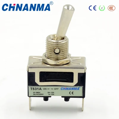 Dpdt on off Interruptor Spdt resistente al agua