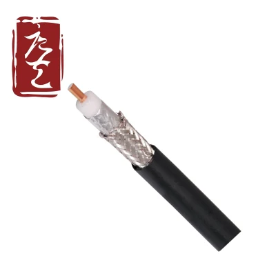 Cable coaxial RF de revestimiento de PE/PVC/LSZH LMR 400 de baja pérdida