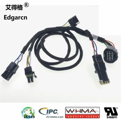 Adaptado de moldeo de OEM y ODM Conjunto de cable coaxial RF para el sistema de conferencia Romote