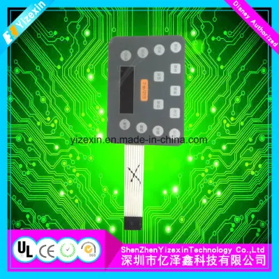 Mini Interruptor de membrana con Windows Certificación ISO14001