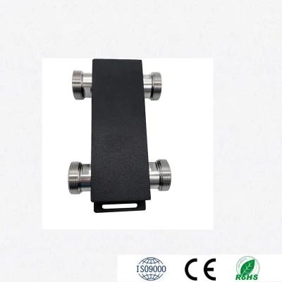 5g combinador de 600-6000RF MHz 2X2 Híbrido híbrido acoplador hembra de 7/16DIN combinador de Builfing Das