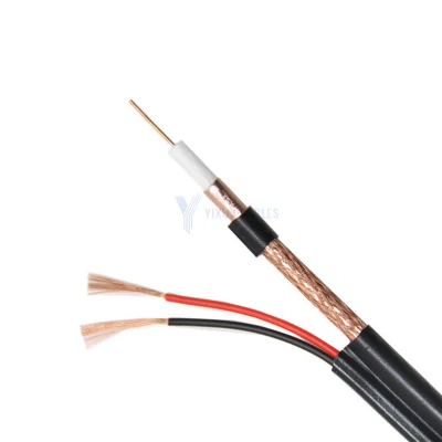 Precio competitivo de la comunicación coaxial RG59+2núcleo Cable Siamés para CCTV digital CATV UL/ETL/RCP/CE/RoHS/alcance aprobado