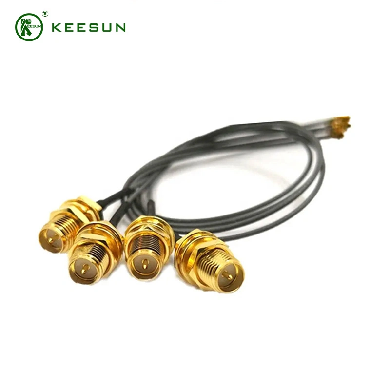 RF SMA Male Connector RF Coaxial Power Rg59 Coaxial Cable Mi1.37cable Type