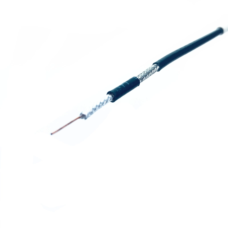High Quality Low Loss RF Cable Rg174 Flexible Coaxial Cable Rg174/U