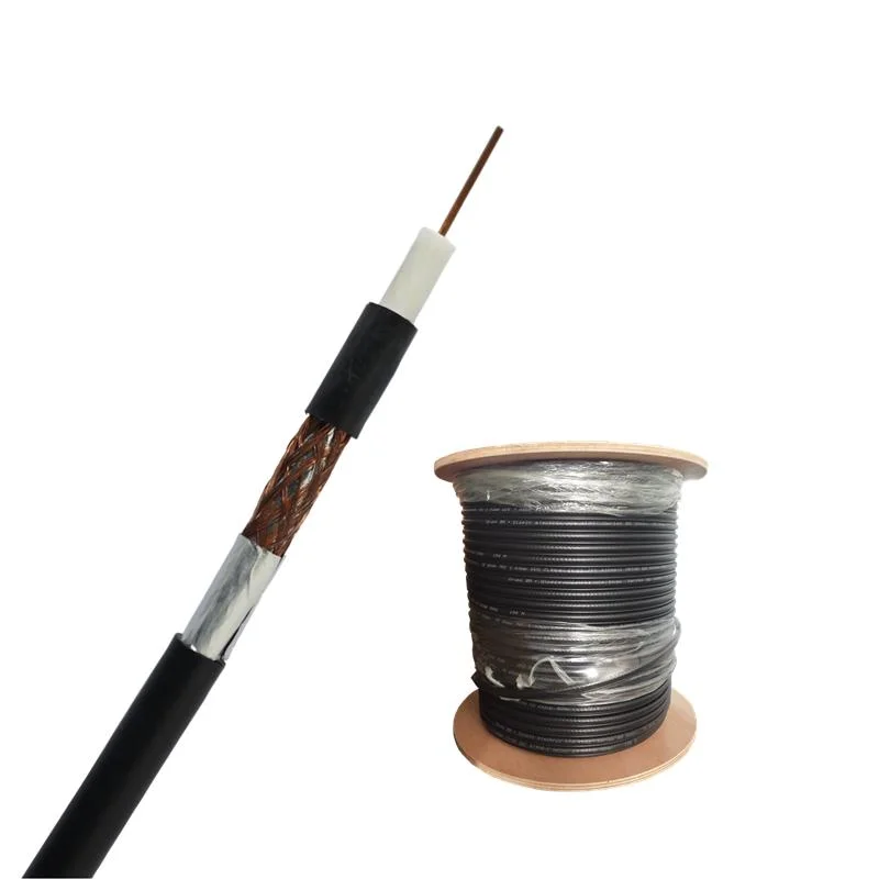CCTV Cable Rg59/RG6/Rg11 Copper Conductor Coaxial Cable