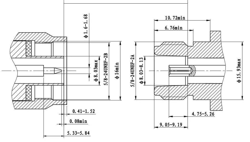 N-Jfd2 Microstrip Type RF Connector Adapter Cable Assembly