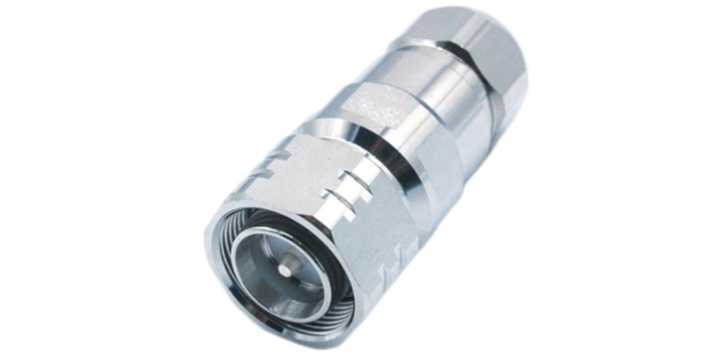 RF Coaxial Connector, 4.3-10 Screw Type Male for 1/2&quot; Superflexible Cable
