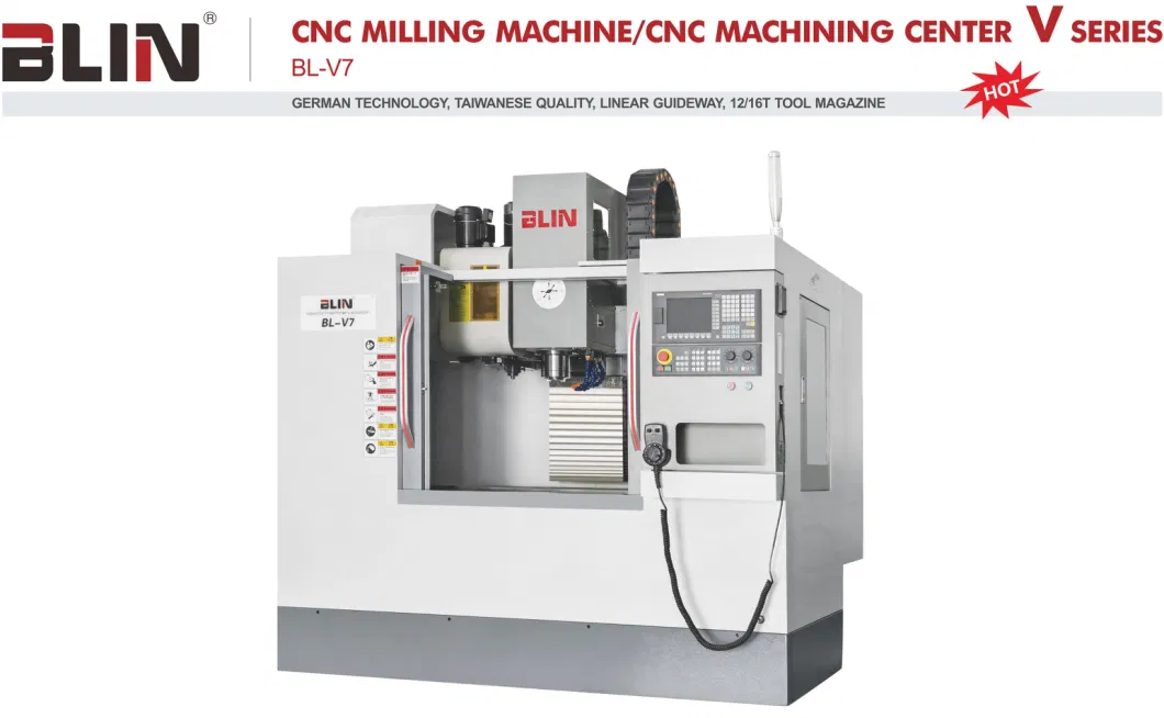China 4 Axis CNC Milling Machine with Tool Change (BL-V7)