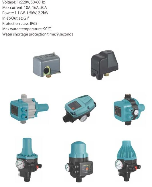 Pressure Switch Mechanical Type with Pump