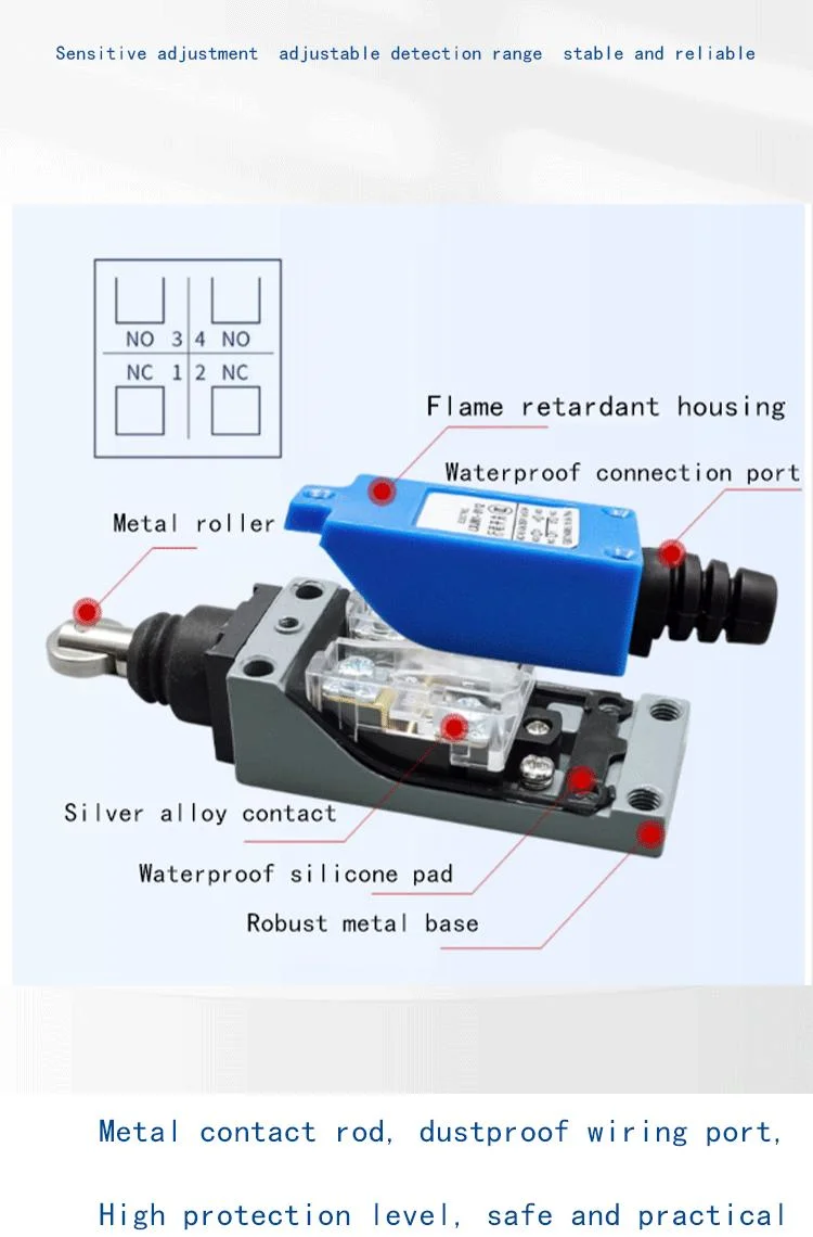Roller Swing Arm Mechanical Type Stable Performance and Durable Limit Switch
