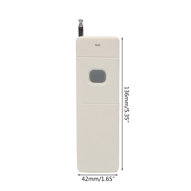 3000m Long Distance Range High Power 1/2/4/6/8/12CH RF Wireless Remote Control Transmitter 433 MHz Relay Switch Light
