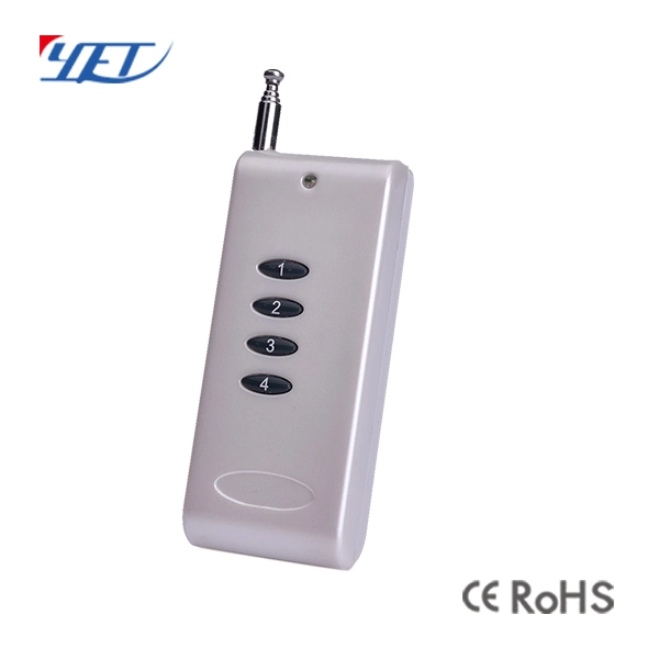 Yet1000-4 Professional High Power Long Distance Self-Contained Antenna RF Wireless Remotes with 4 Button