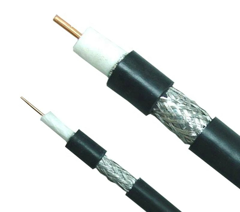 Rg 11 Bare Copper Coaxial Cables Rg11 CPR Reach RoHS Certificate Coaxial Cable Rg11