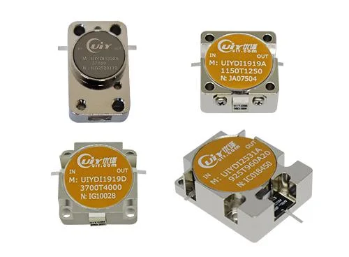 C Band 4.0~8.0GHz RF Drop In Isolator Microwave Component With High isolation 18dB Isolator