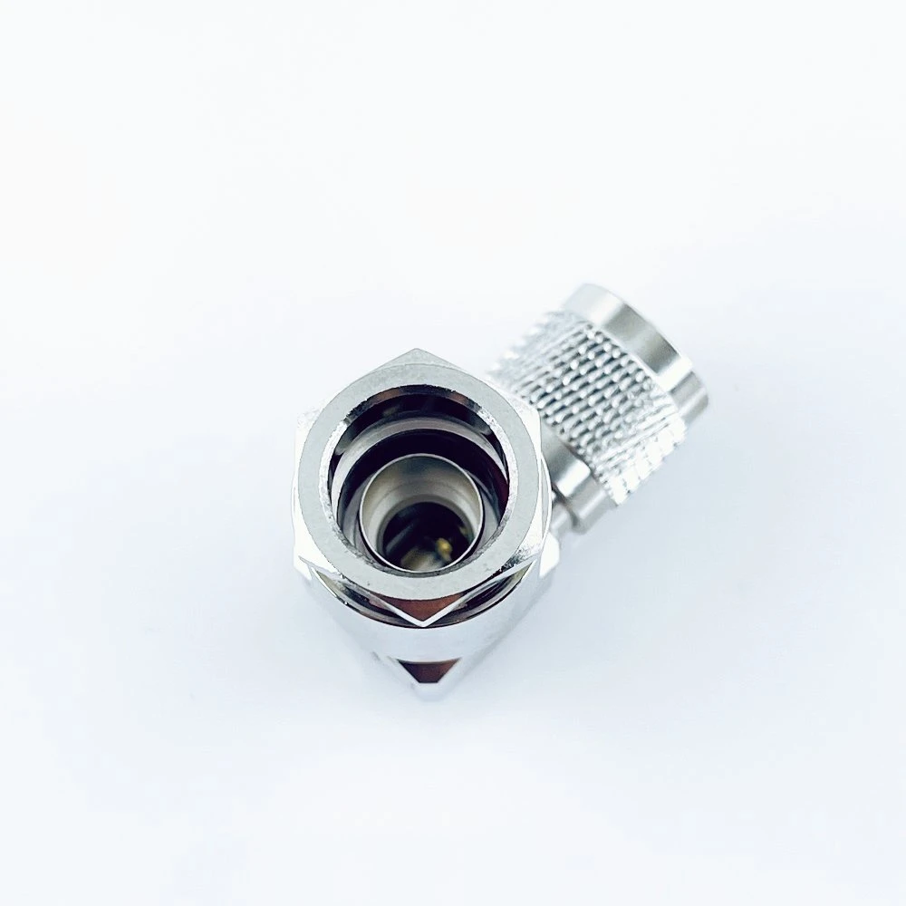 TNC Male Clamp Right Angle Connector for LMR400 Cnt400 Rg213 Coaxial Cable