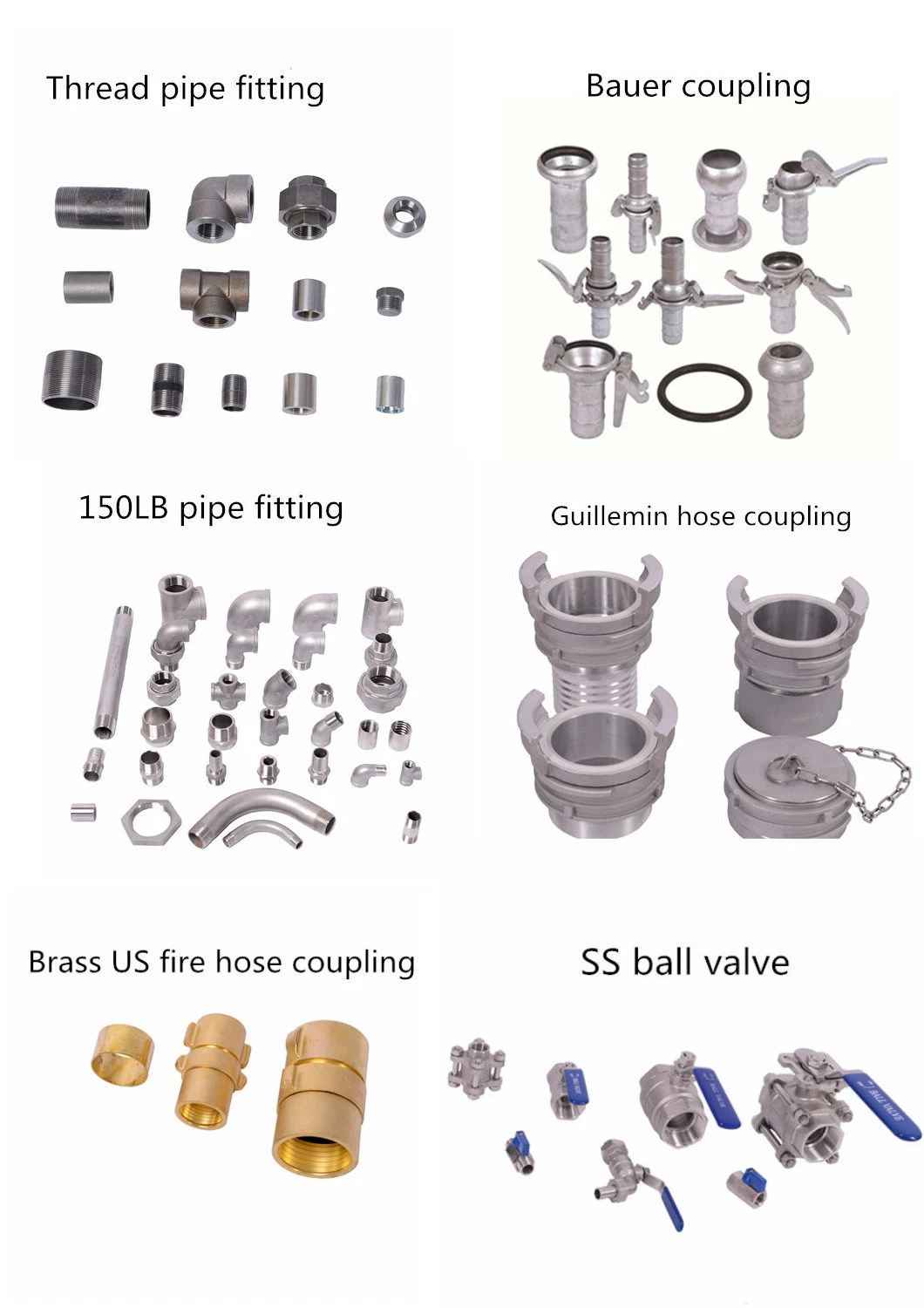 European 3/8&prime; &prime; Bsp Thread Quick Coupler Hose Connector