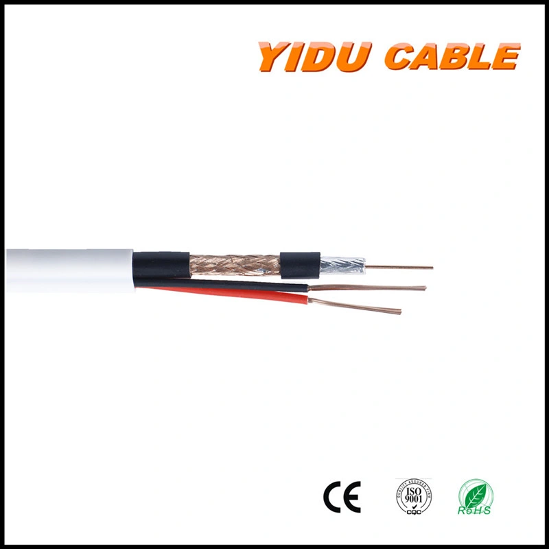 Rg59+2c Coaxial Cable with Flexible Power Cable