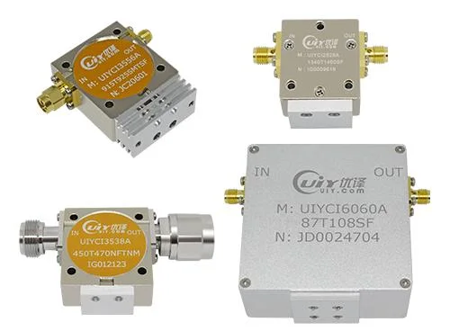 RF Microwave Components 860~960MHz UHF Isolator RF Coaxial Isolator with Low Insertion Loss