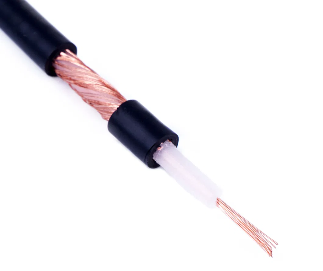 OEM Coaxial Cable Rg59/ RG6/ Kx7/ Rg213/Rg58/ Rg174 /Rg11 100m 305m Communication Coax Cable Semi Finished OEM