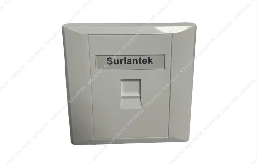 RJ45 Modular Jacke Surface Face Plate Single Port