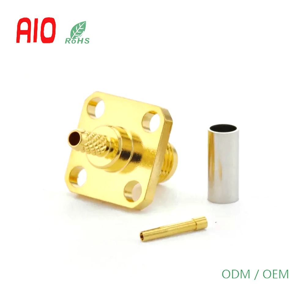 China Wholesale ISO9001 RoHS Certificated SMA Connector RF Connector for New Energy Industry