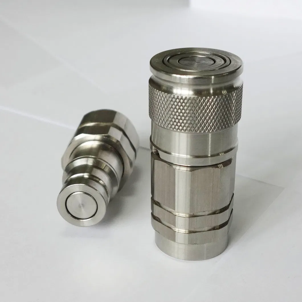 Naiwo Flush Face SS316 Hydraulic Quick Coupler Quick Coupling Connector Factory