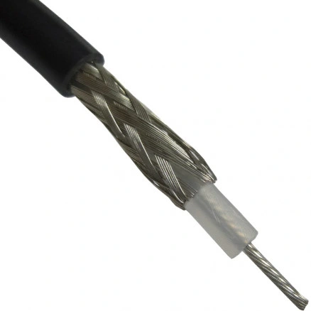 50ohm Solid PE Insulation Rg8 Rg174 Rg58 Coaxial Cable for Communication
