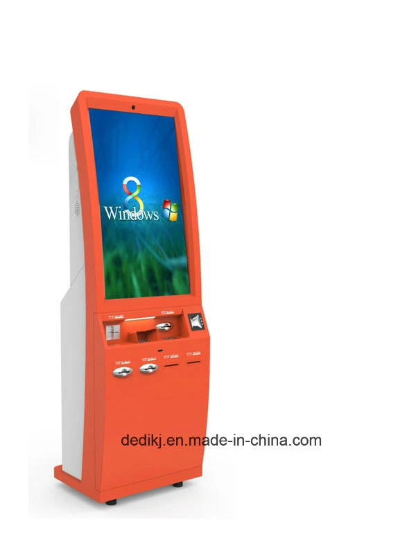 Dedi Indoor Multifunctional Floor Standing Self-Service Queue Kiosk with Printer