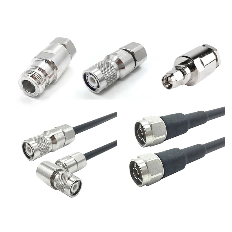 1/2 Inches Super Flexible Feeder RF Coaxial Cable Communication Cable PE/Low Smoke Halogen-Free Fire-Retardant Cable