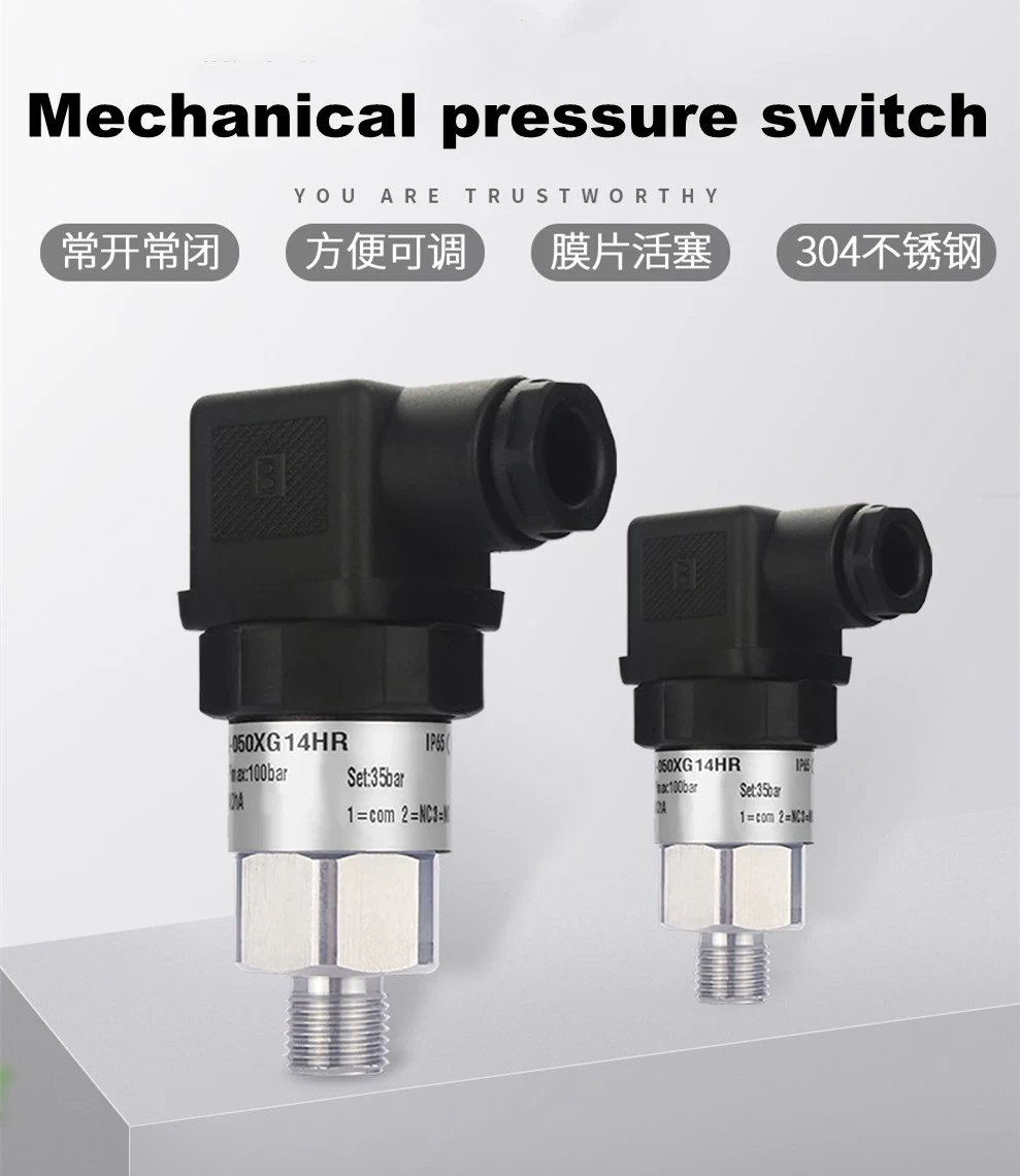 SS304 316 Mechanical Compact with Adjustable Pressure Switch