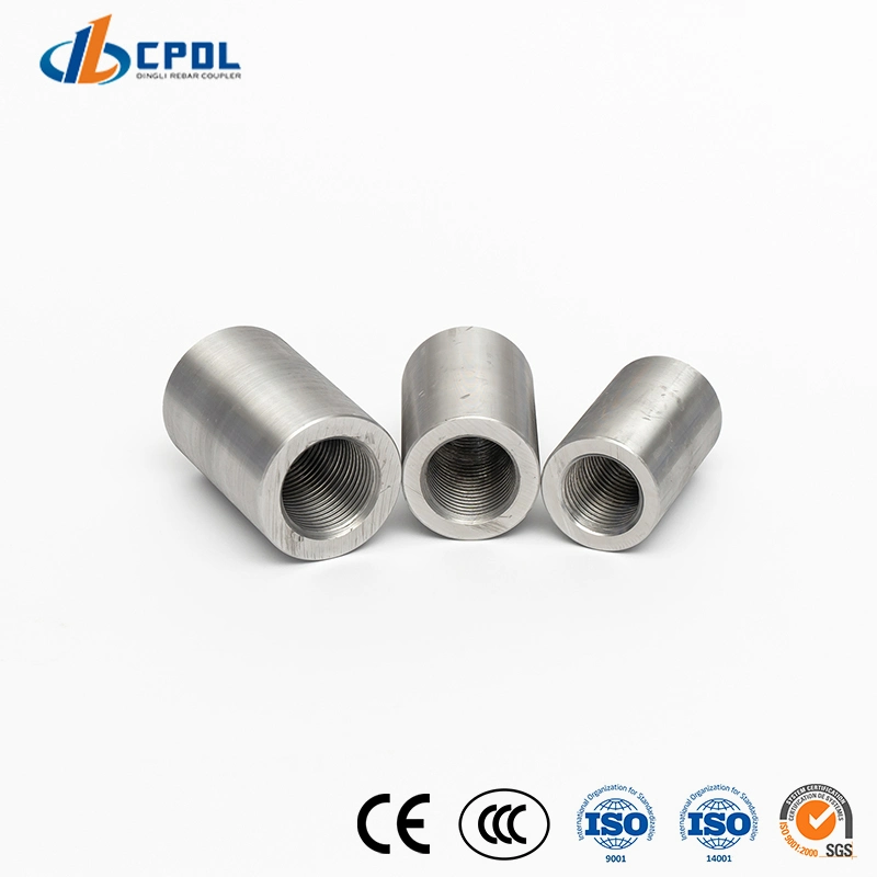Upsetting Forged Transition Rebar Coupler Rebar Splice Construction Connector
