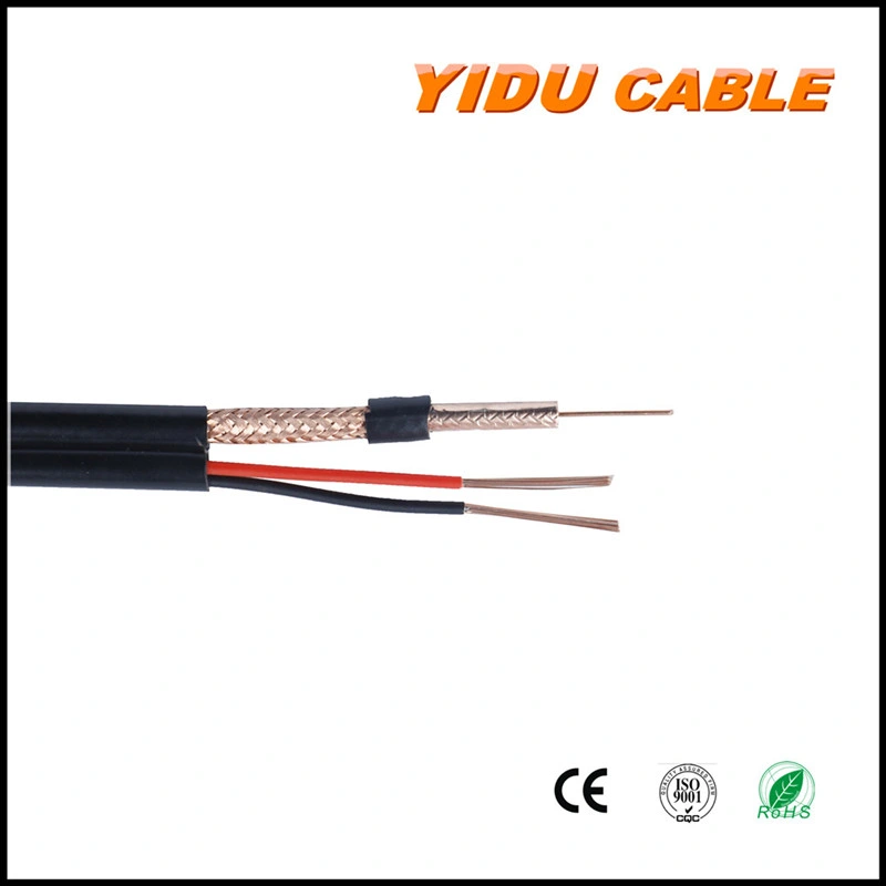 Rg59+2c Coaxial Cable with Flexible Power Cable