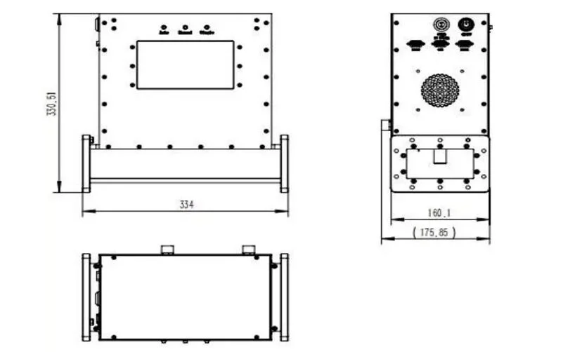 Durable Customized 20kw Regulator Microwave Waveguide