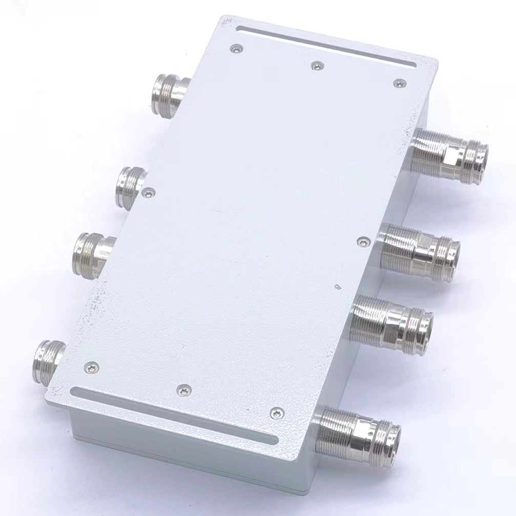 Hybrid Combiner Hybrid Coupler 4 in 4 out 617-3800MHz N-F